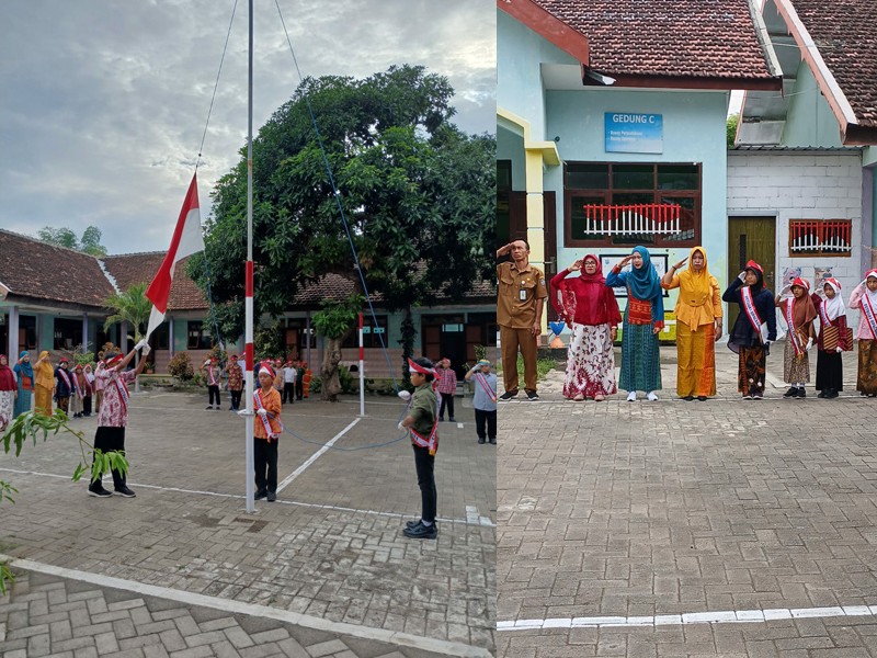 Upacara peringatan hari Pahlawan 10 November 2025