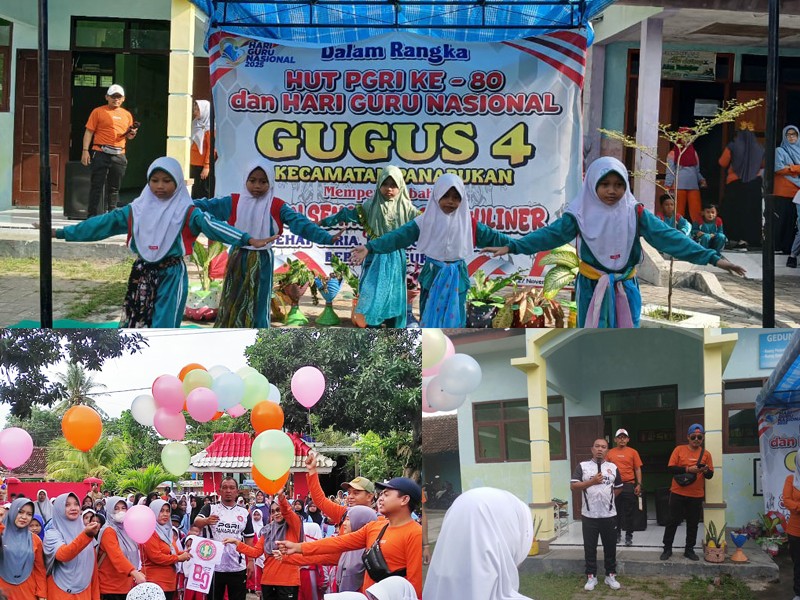 Memperingati HUT PGRI ke 80 dan Hari Guru Nasional